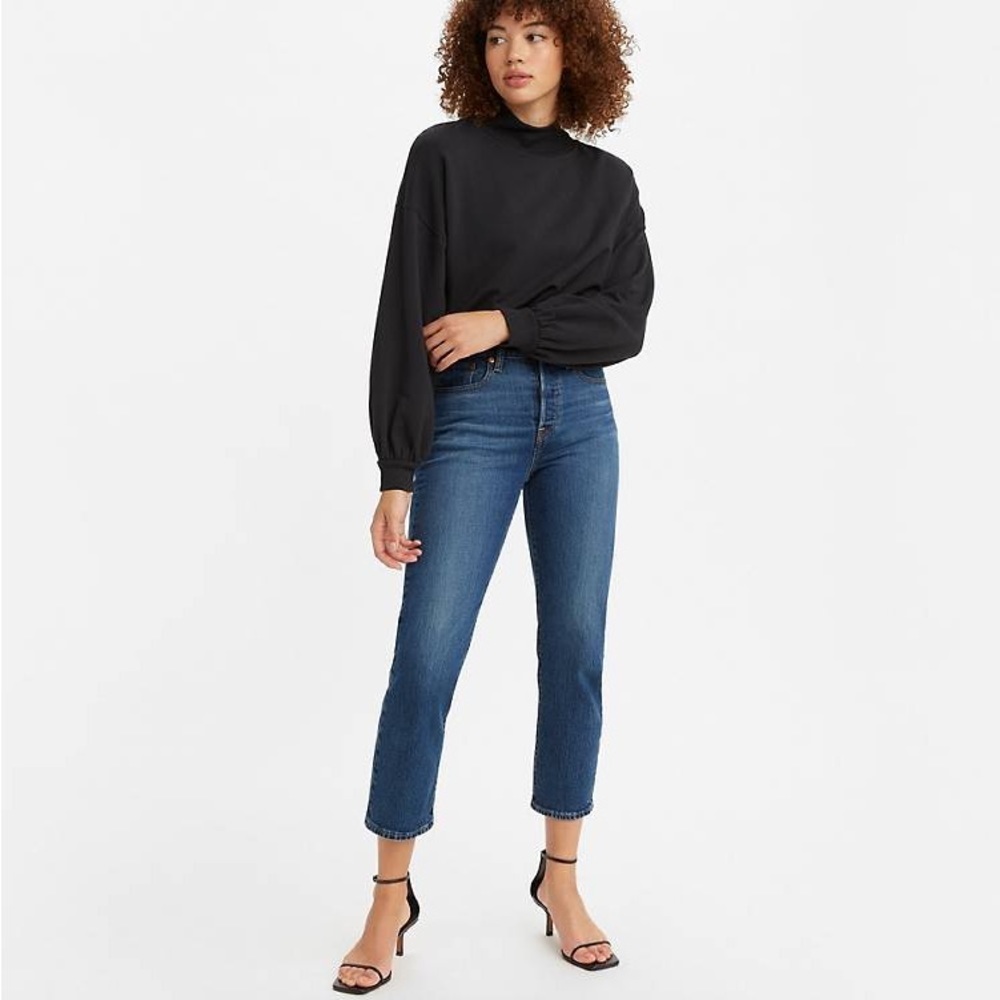 NWT Levi's Wedgie High Rise Straight Leg Jeans